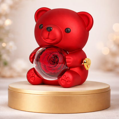 Forever Rose Teddy Love Box – Hidden Gift Box