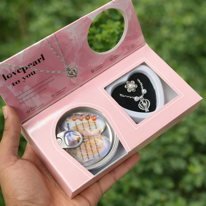 Love Pearl Wish Necklace – Open the Oyster, Discover Your Pearl !