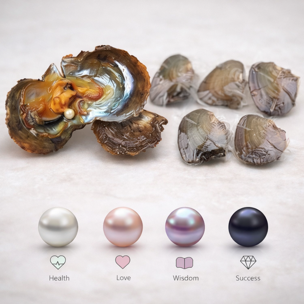 Love Pearl Wish Necklace – Open the Oyster, Discover Your Pearl !