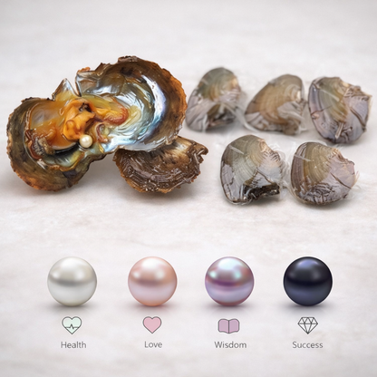 Love Pearl Wish Necklace – Open the Oyster, Discover Your Pearl !