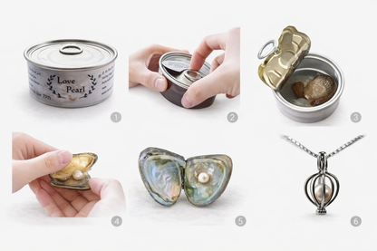 Love Pearl Wish Necklace – Open the Oyster, Discover Your Pearl !