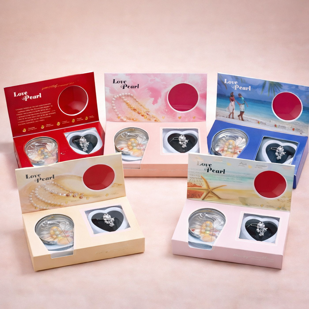 Love Pearl Wish Necklace – Open the Oyster, Discover Your Pearl !