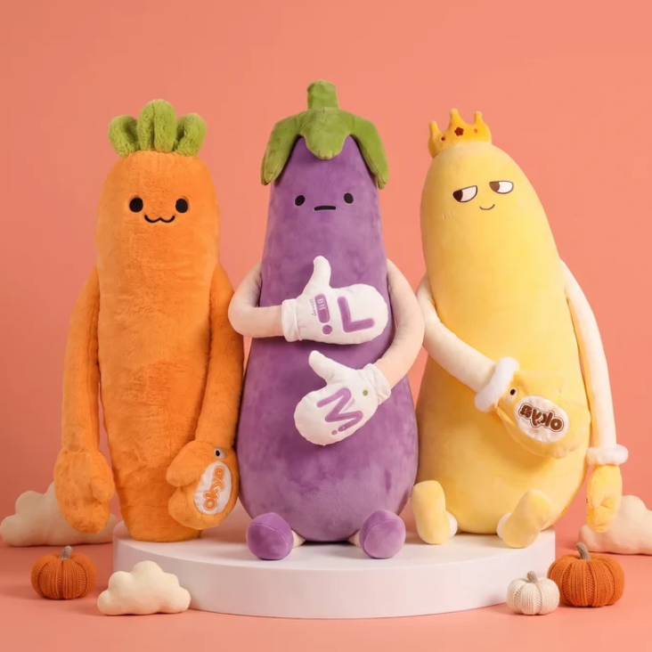 Smart Veggies Rhythmic Patting Body Pillow