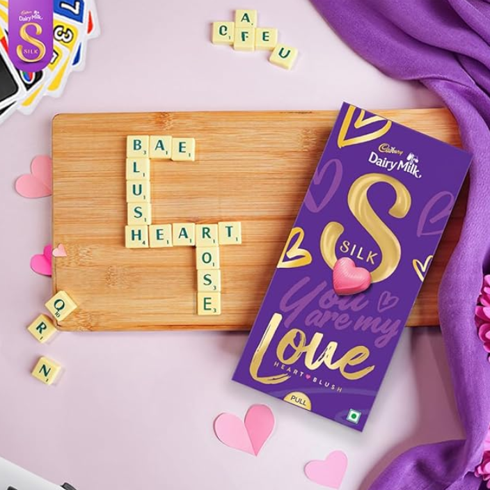 Cadbury Dairy Milk Silk Heart Blush Pack