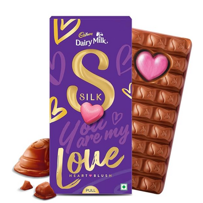 Cadbury Dairy Milk Silk Heart Blush Pack