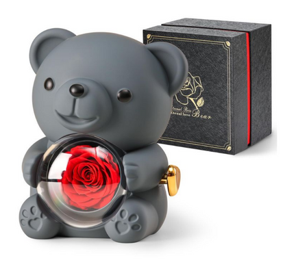 Forever Rose Teddy Love Box – Hidden Gift Box