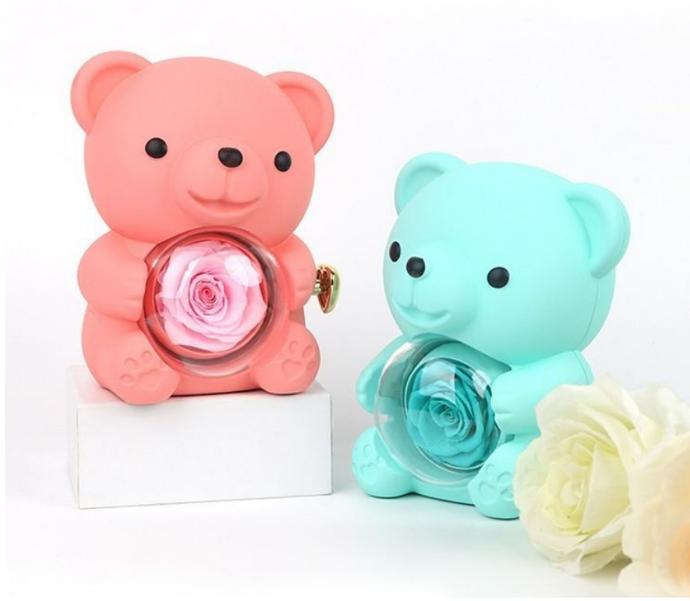 Forever Rose Teddy Love Box – Hidden Gift Box