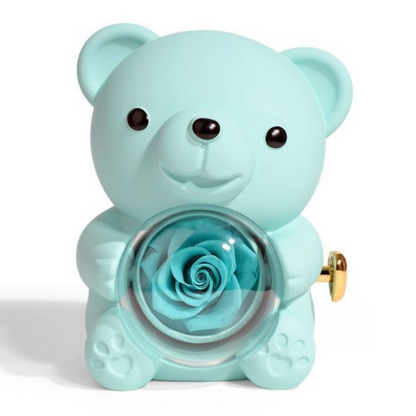 Forever Rose Teddy Love Box – Hidden Gift Box