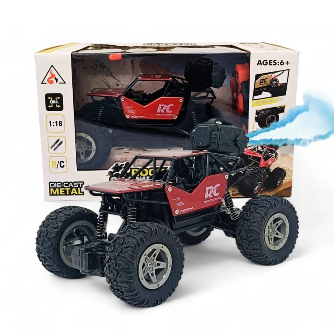 Monster Truck Rock Crawler metal body with smoke effect !!