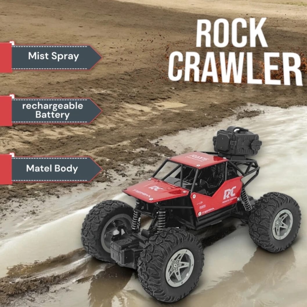 Monster Truck Rock Crawler metal body with smoke effect !!