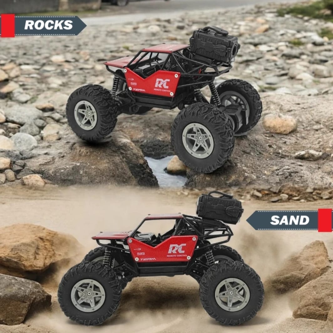 Monster Truck Rock Crawler metal body with smoke effect !!