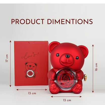 Forever Rose Teddy Love Box – Hidden Gift Box