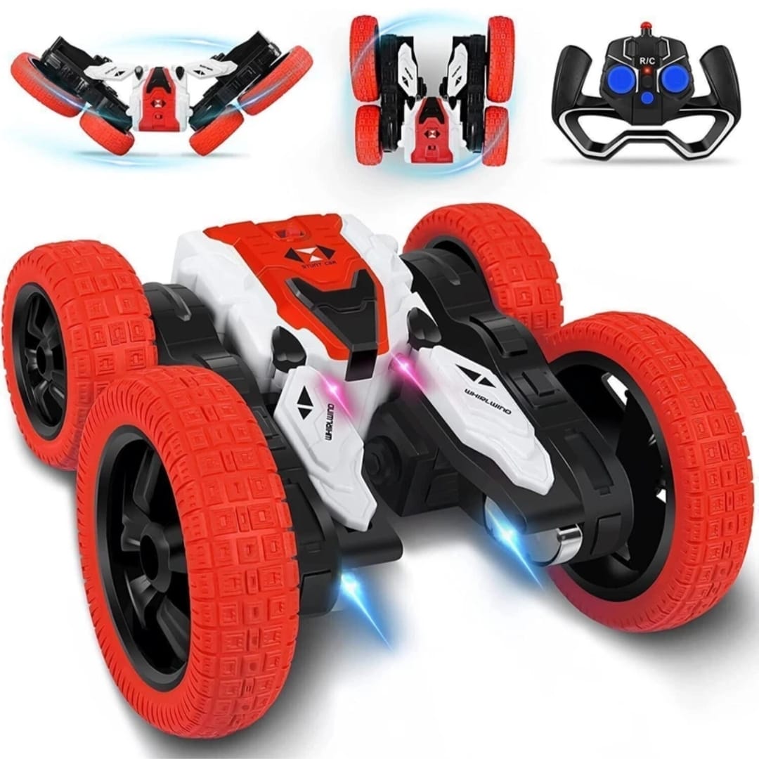 Double-Sided Off-Road 360° Rotating Stunt RC Car
