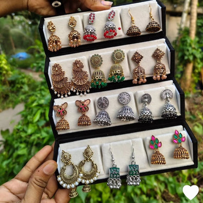Premium Traditional Jhumka Earrings Set! (Assorted)