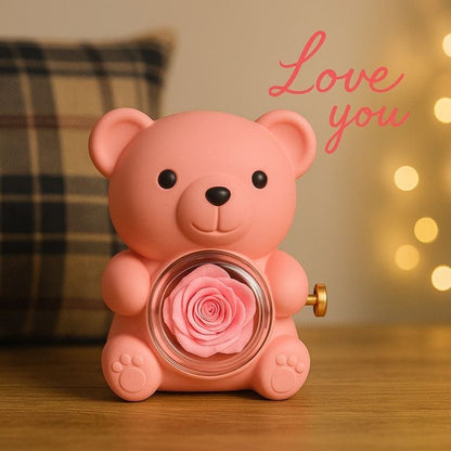 Forever Rose Teddy Love Box – Hidden Gift Box