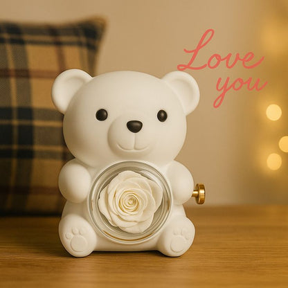 Forever Rose Teddy Love Box – Hidden Gift Box