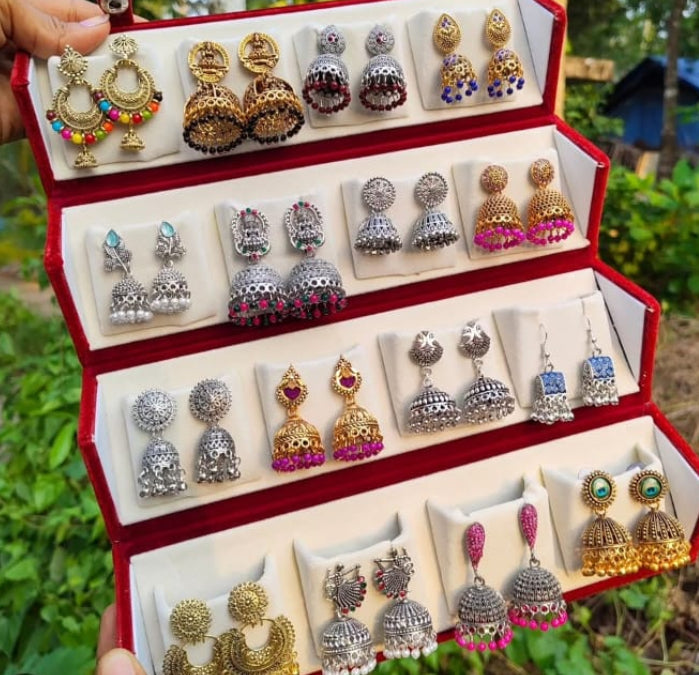 Premium Traditional Jhumka Earrings Set! (Assorted)