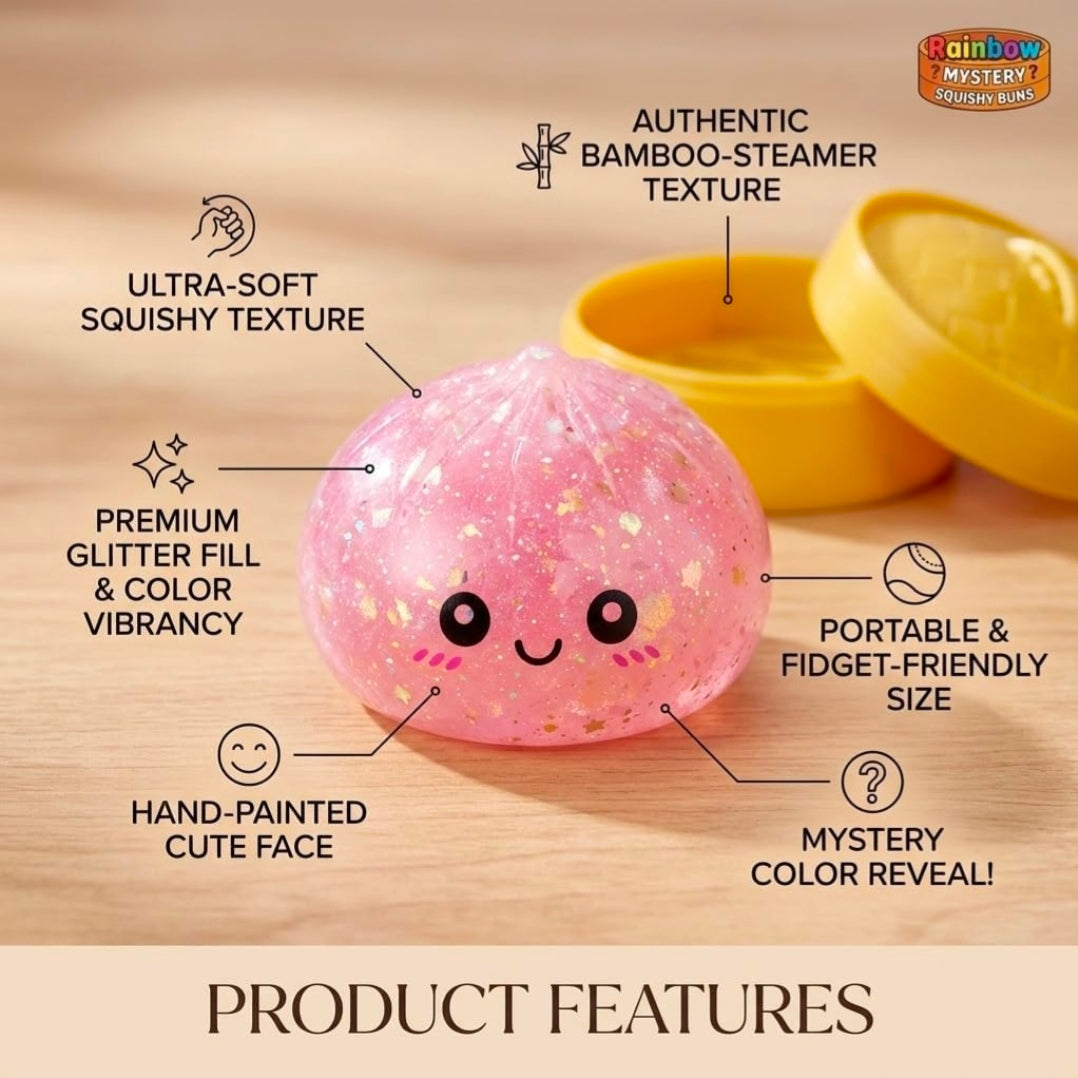 Mystery Dumpling Squishy Ball